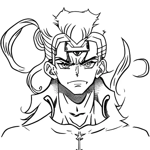 jojo¨s bizarre adventure tattoo design idea