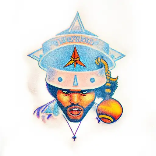 the weeknd tattoo design idea