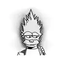 Bart Simpson  tattoo design idea