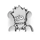Bart Simpson  tattoo design idea