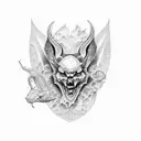 666 tattoo design idea