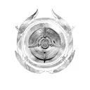 viking shield with two axes tattoo design idea