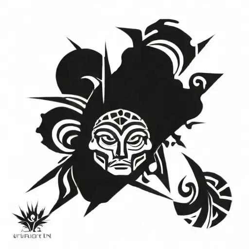 vulcan maya tattoo design idea