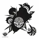 vulcan maya tattoo design idea