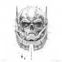 God gives his toughest battles to his strongest soldiers tattoo design idea