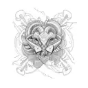 4 sibling  tattoo design idea