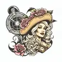 Dolly Parton tattoo design idea