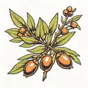 Olive Branch tattoo design idea