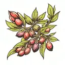 Olive Branch tattoo design idea