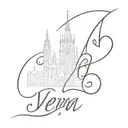 vienna by billy joel writing tattoo design idea