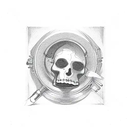 passed away step dad chef tattoo design idea