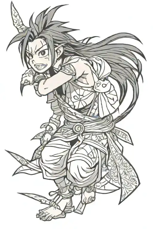 dororo tattoo design idea