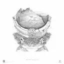 south america tattoo design idea