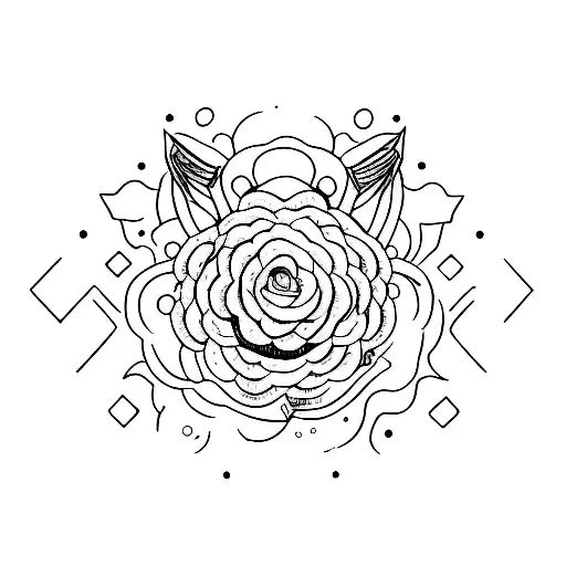 222 tattoo design idea