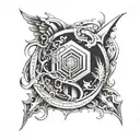 negative space 52 bicep tattoo tattoo design idea