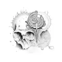 Saint Martin de tours tattoo design idea