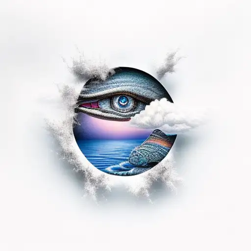 Heaven tattoo design idea