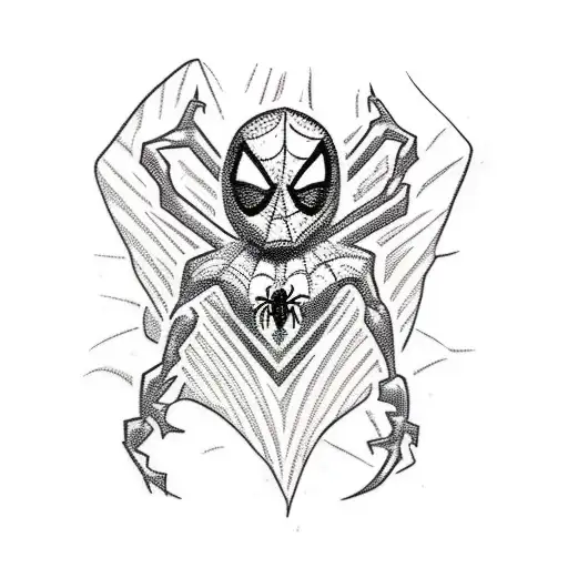 Spider-Man VS Carnage tattoo design idea