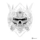 Tezcatlipoca tattoo design idea