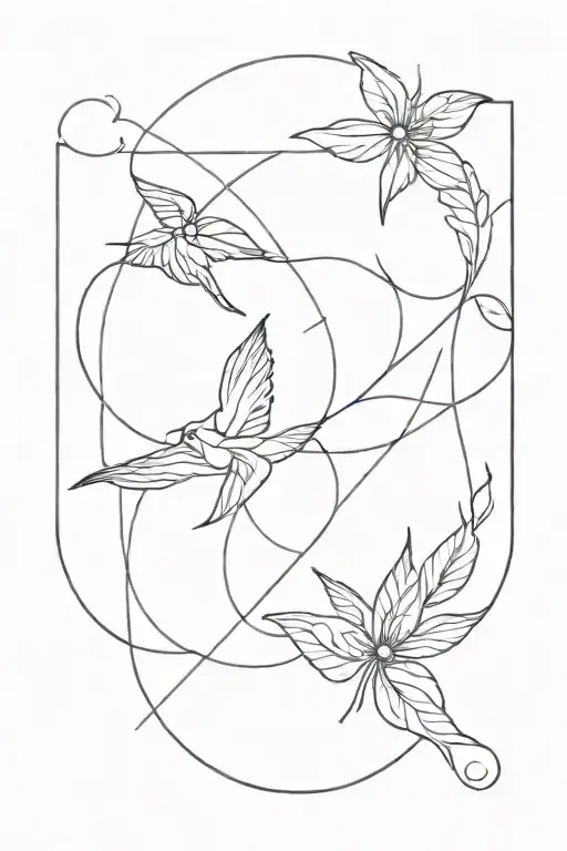 Thrive in Chaos tattoo design idea