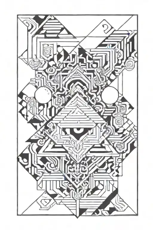 Thrive in Chaos tattoo design idea