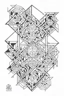 Thrive in Chaos tattoo design idea