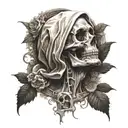 The holy dead tattoo design idea