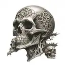 The holy dead tattoo design idea