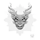 gargola tattoo design idea