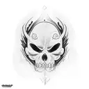 gargola tattoo design idea