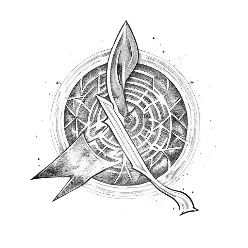 Dark souls 3 eclipse with sword like in the last boss tattoo design idea