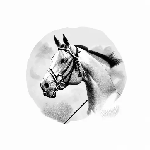 old New Jersey race horse track tattoo design idea