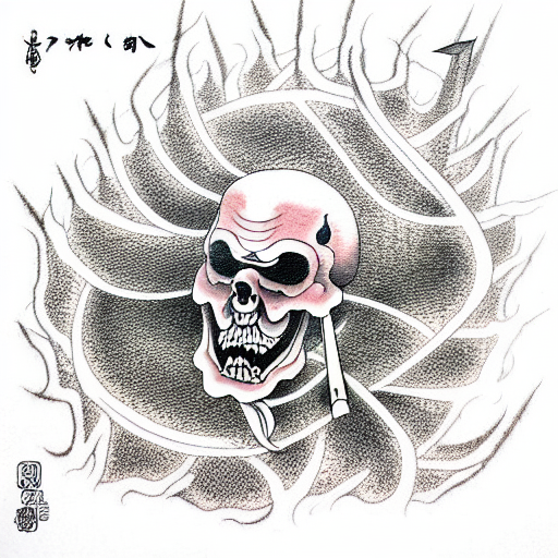 Grim Reaper tattoo design idea