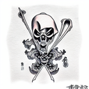 Grim Reaper tattoo design idea