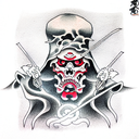 Grim Reaper tattoo design idea