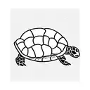 tortoise tattoo design idea