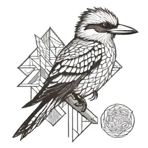 kookaburra tattoo design idea