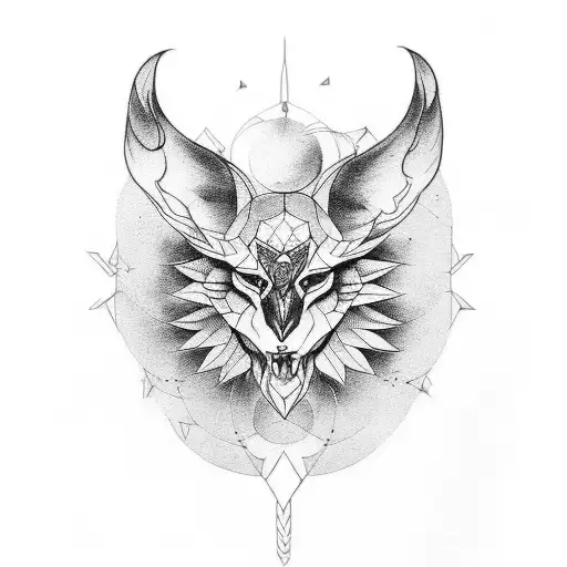carl jung shadow tattoo design idea