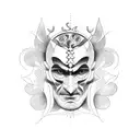 carl jung shadow tattoo design idea