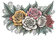 Nicole tattoo design idea