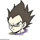vegeta tattoo design idea