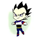 vegeta tattoo design idea