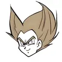 vegeta tattoo design idea