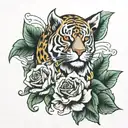 LEON tattoo design idea