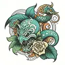 LEON tattoo design idea