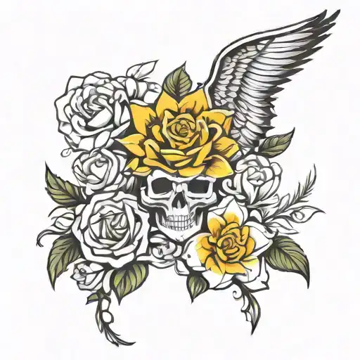 create a tattoo for may dad named arturo born on november 11 1964 died on may 1 2024 tattoo design idea
