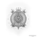 Kosarka audi novac tattoo design idea