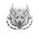 Kosarka audi novac tattoo design idea