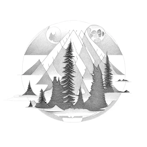 a change of seasons  tattoo design idea