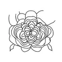 ramos com flores tattoo design idea